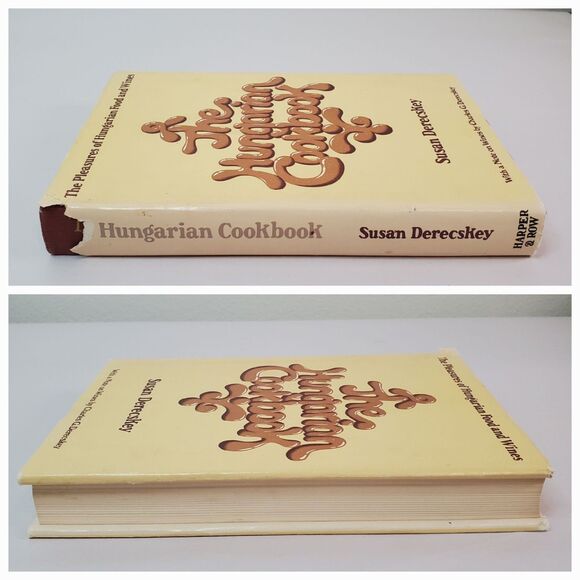 The Hungarian Cookbook by Susan Derecskey ~ Vintage 1972 Hardcover w/DJ - Picture 7 of 12
